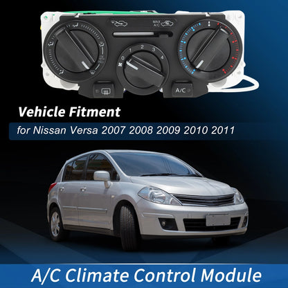 A/C Heater Climate Control Module for Nissan Versa (2007-2011)