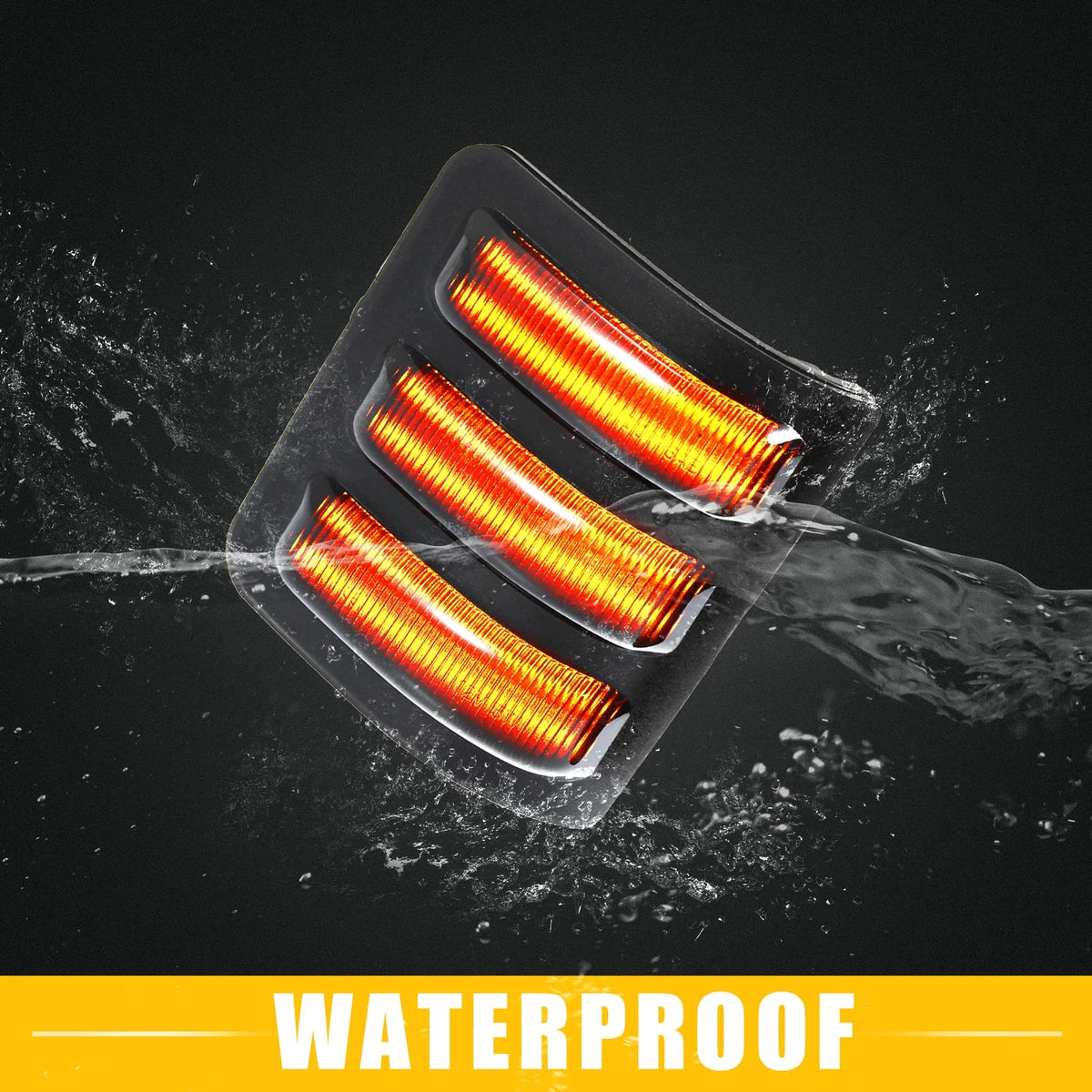 Mirror Turn Signal Light for Ford F-450 Super Duty (2008-2010) - 1 Pair
