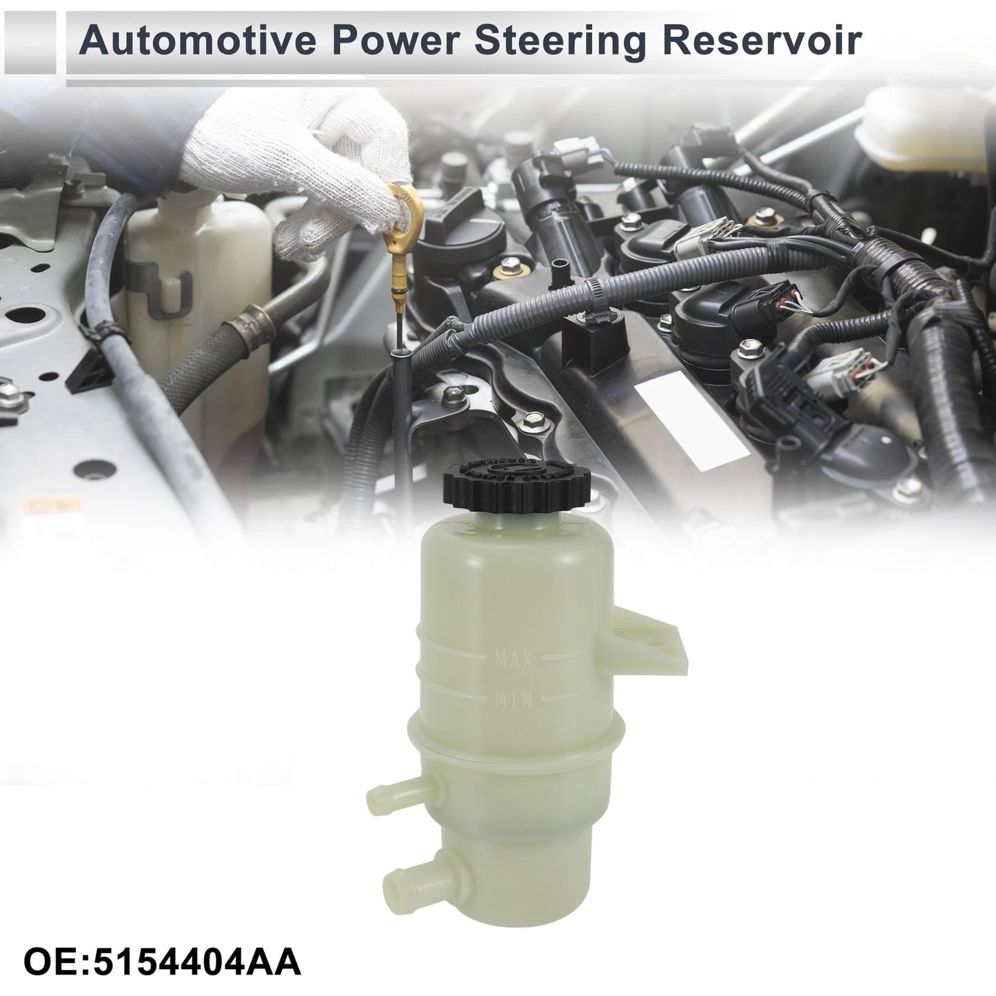 Power Steering Reservoir for Dodge Journey (2011-2020) 1 x Beige