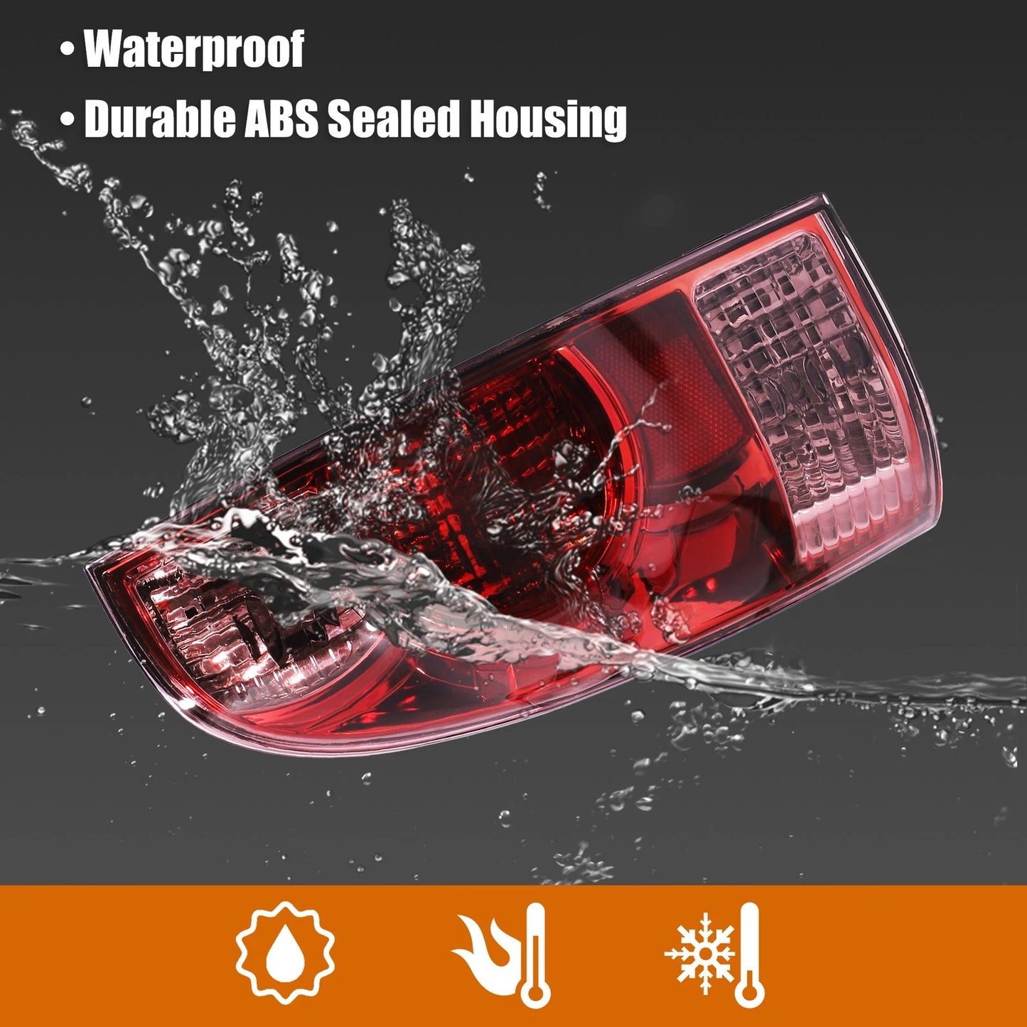 Left Right Tail Light Assembly for Toyota Tacoma (2005-2015) 1 Pair