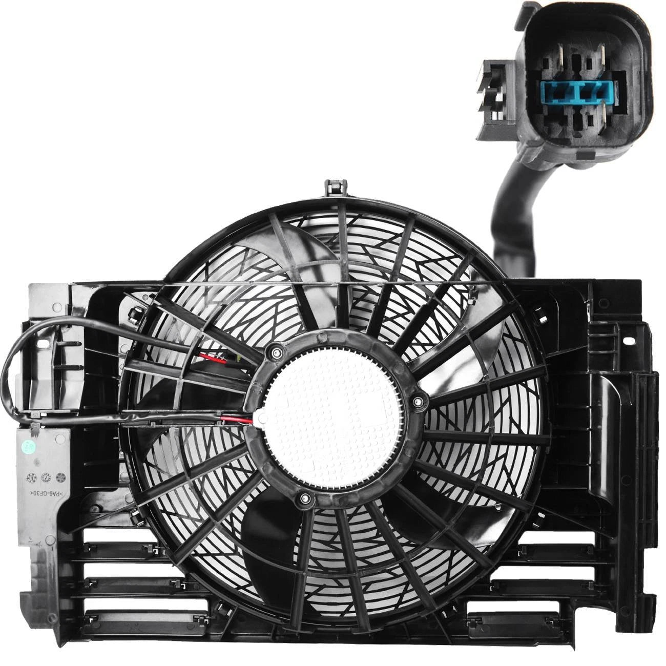 Radiator Thermo Fan for BMW E53 X5 2000-2006 5 Blades with Module & Motor