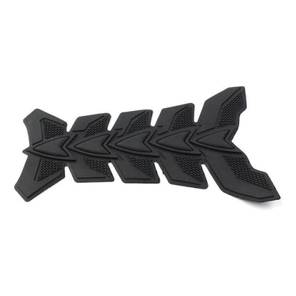3D Fish Bone Decal Sticker Protector for Universal Motorcycle Gas Fuel Oil Tank