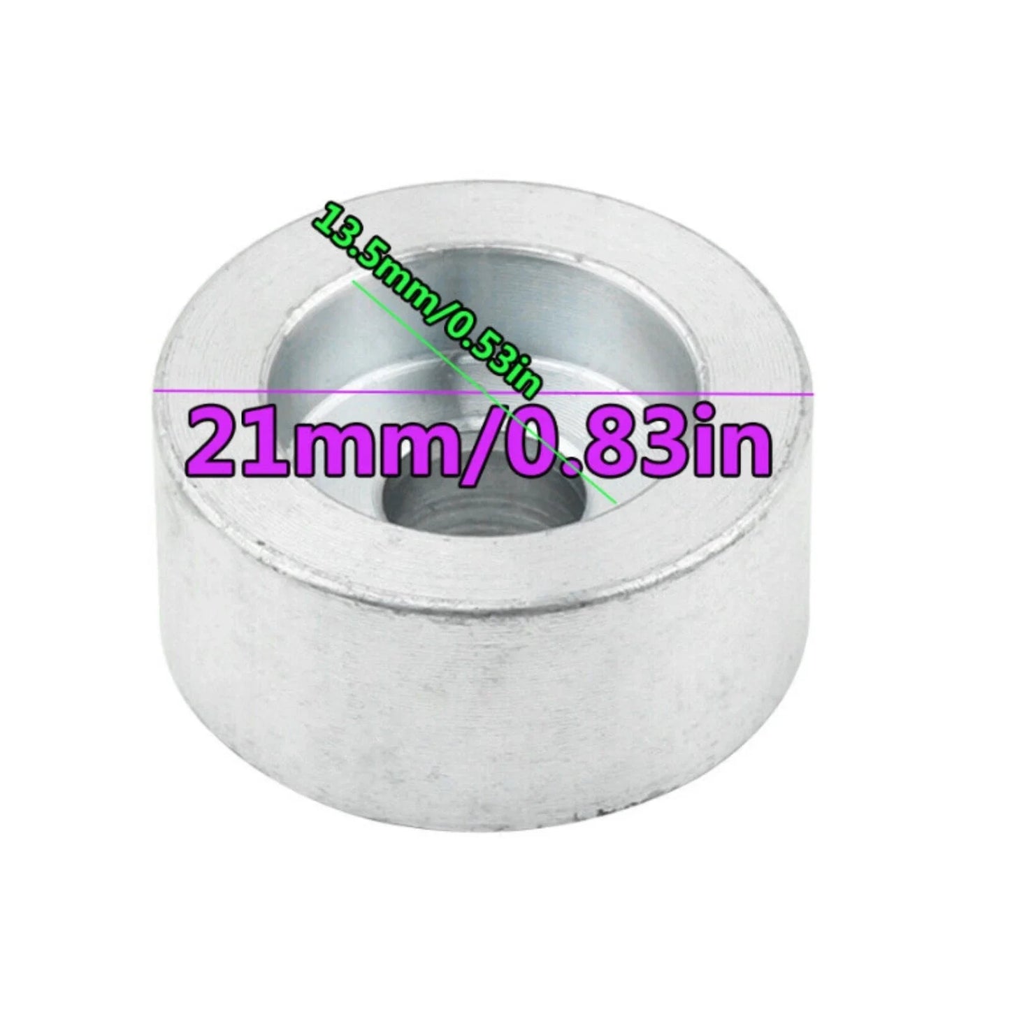 Suzuki Outboard Four Stroke Round Zinc Anode for DF140/DF115/DF100 (2001-2023)