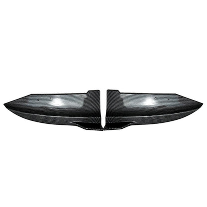 2 x Carbon Look Rear Bumper Side Spoiler Covers for BMW X6 G06 (2020-2022)