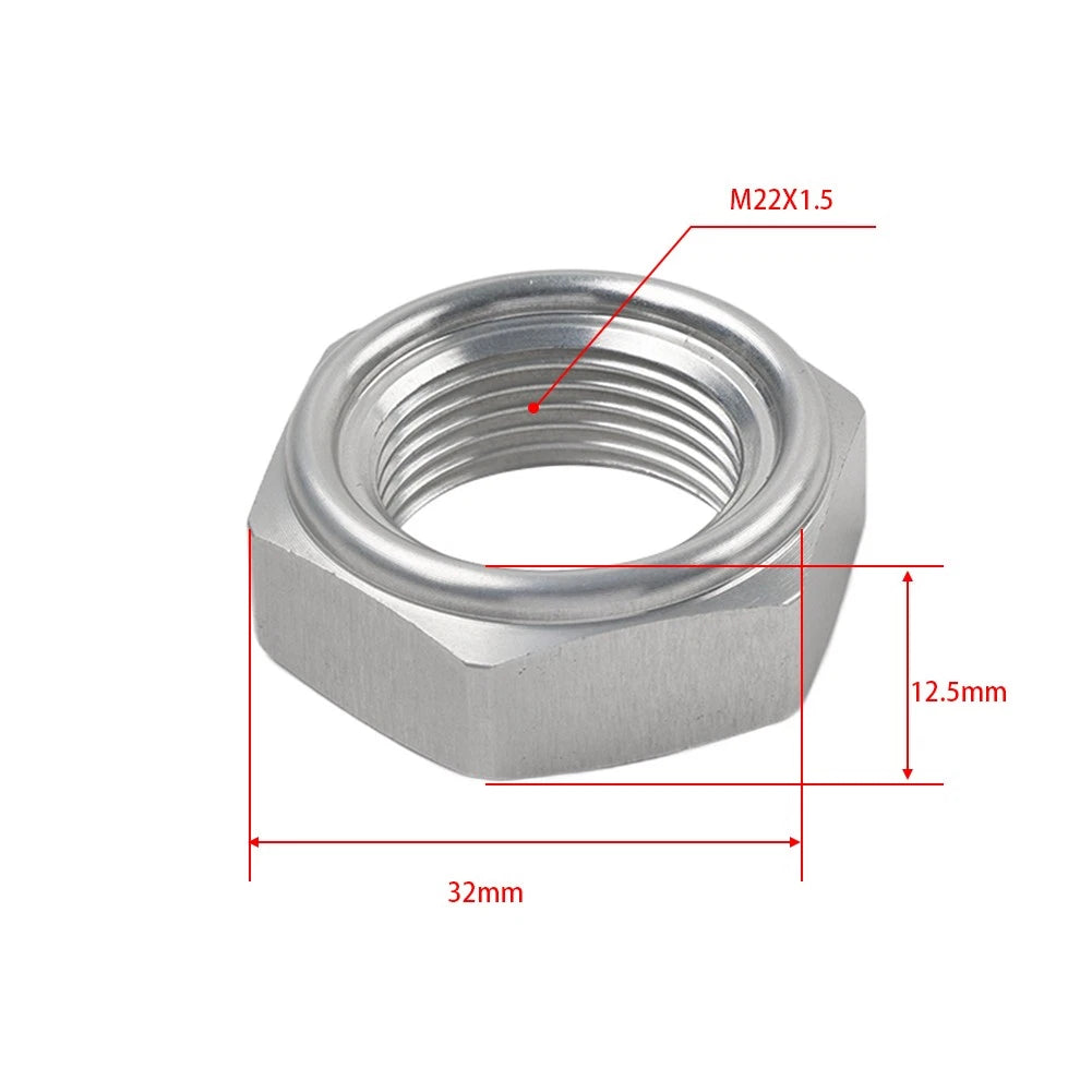 CNC Rear Wheel Axle Nut Screw for Honda CRF250R CRF450R (2002-2022)