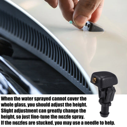 Windshield Washer Nozzle Set for Ford E-150 (2010-2014)
