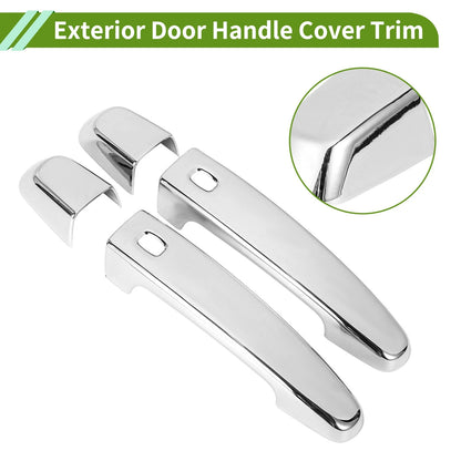 Exterior Door Handle Cover Trim for Chevrolet Camaro (2016-2023) Electroplated