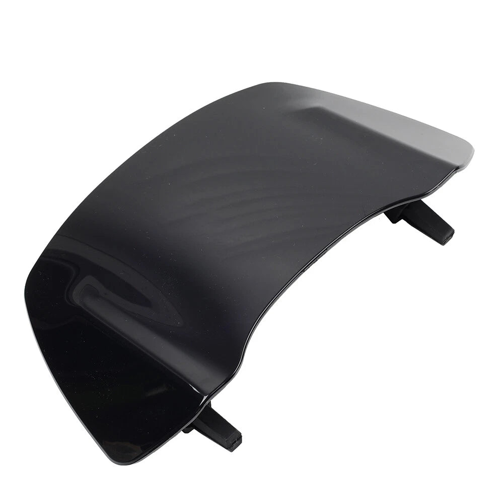 Universal Adjustable Motorcycle Windshield Spoiler for Black Bikes