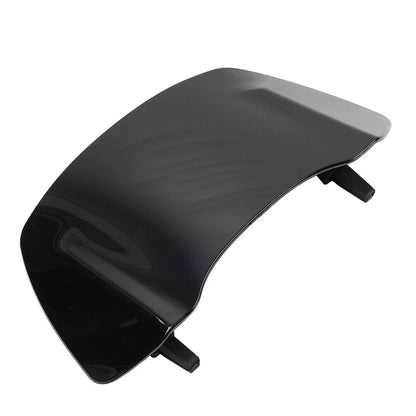 Universal Adjustable Motorcycle Windshield Spoiler for Black Bikes