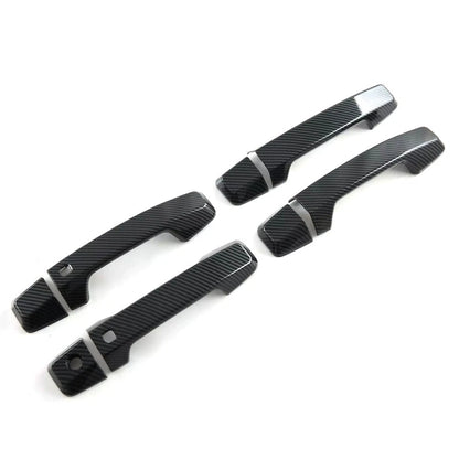 Carbon Fiber ABS Exterior Door Handle Covers for Mitsubishi Triton MV (2024)