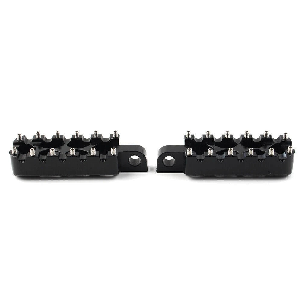 Black Foot Pegs for Harley Dyna Wide Glide FXDWG FXDB FXDL FXDF