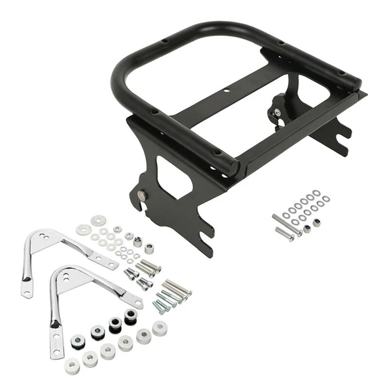 Detachable 2-Up Luggage Rack Docking Kit for Harley Touring (1997-2008)