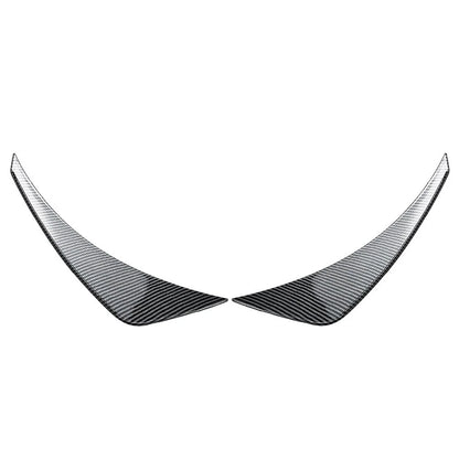 Carbon Black Front Bumper Side Air Vent Spoiler Trim for Mazda MX-5 Miata (16-25)