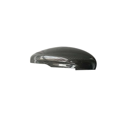 DRY Carbon Fiber Stick-on Side Mirror Cover Caps For Mustang Mach-E 2021-2024