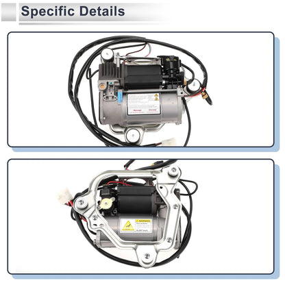 Air Suspension Compressor for BMW X5 (2000-2006) 1 x Compressor Unit