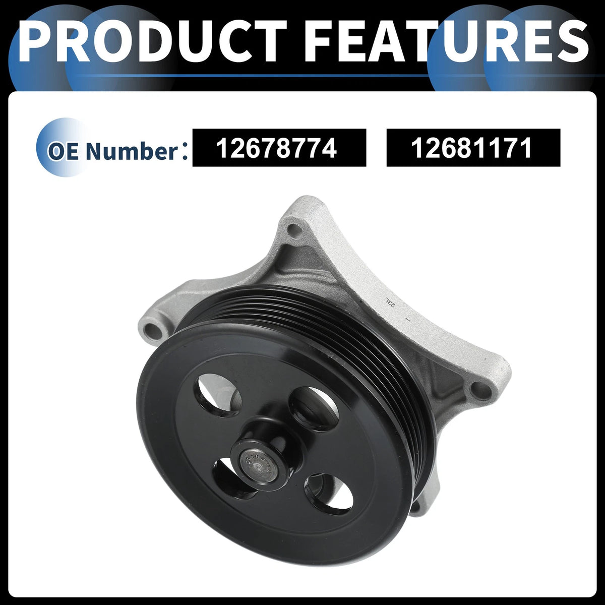 Water Pump Buick Encore for Chevrolet Cruze Gasket Kit (2016-2021)