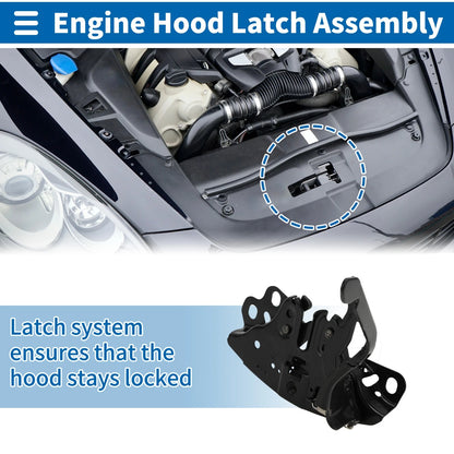 Hood Latch Assembly for Nissan Altima (2007-2013) 1 Pc