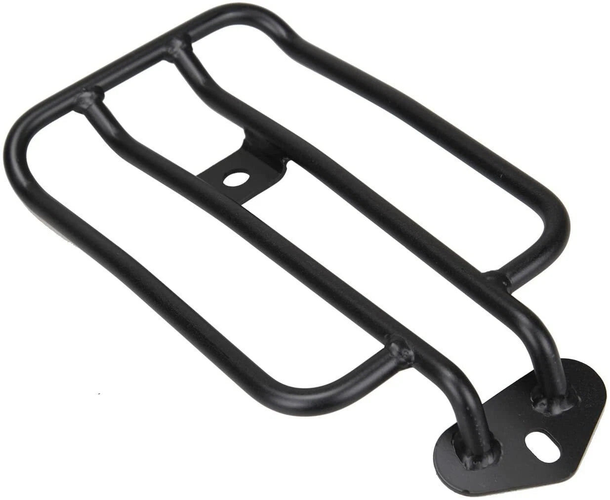 6" Black Solo Seat Luggage Rack for Harley Sportster XL883/1200 (2004-2023)