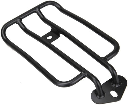 6" Black Solo Seat Luggage Rack for Harley Sportster XL883/1200 (2004-2023)