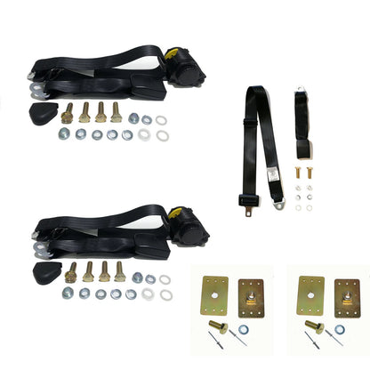 Rear Seat Belt Kit for Holden Astra AS 1994-1999 5 Door Hatchback