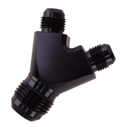 3-Way Y Block Fitting Coupler Adapter Male AN10 to 2 x AN6 for Car (2023)