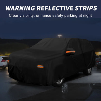 Waterproof Aluminum Film Car Cover for Hyundai Santa Fe (2013-2023)