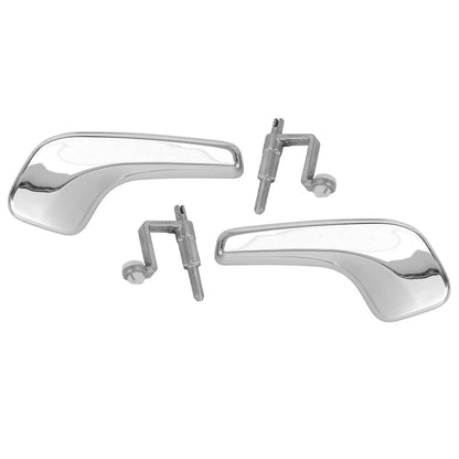 Front Left & Right Interior Door Handles w/ Brackets for Vauxhall Corsa (2006-2014)