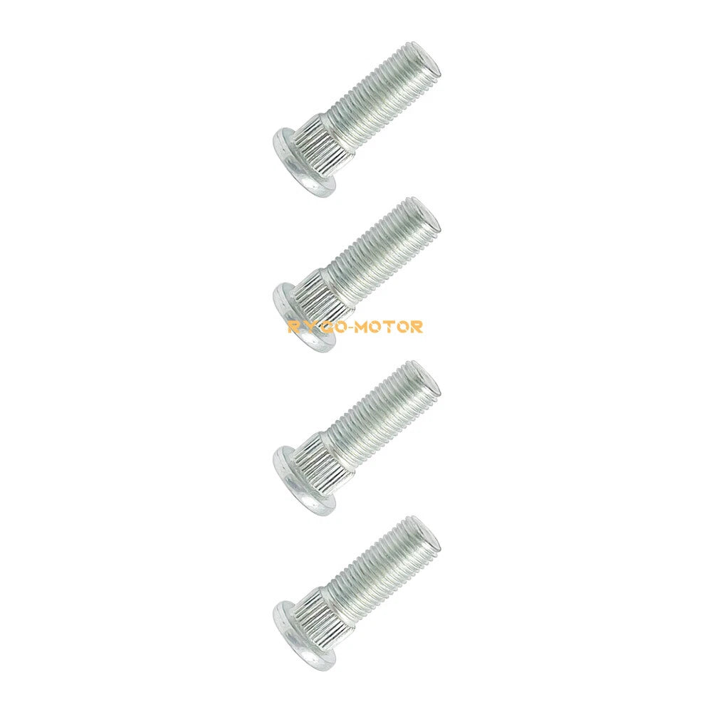 4 x Front Wheel Studs & Nuts for Polaris Trail Blazer 250 330 Trail Boss 330