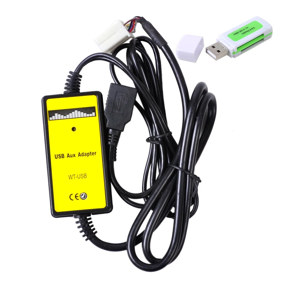 USB 3.5mm AUX In Adapter for Honda Accord Civic Odyssey (2003-2012)