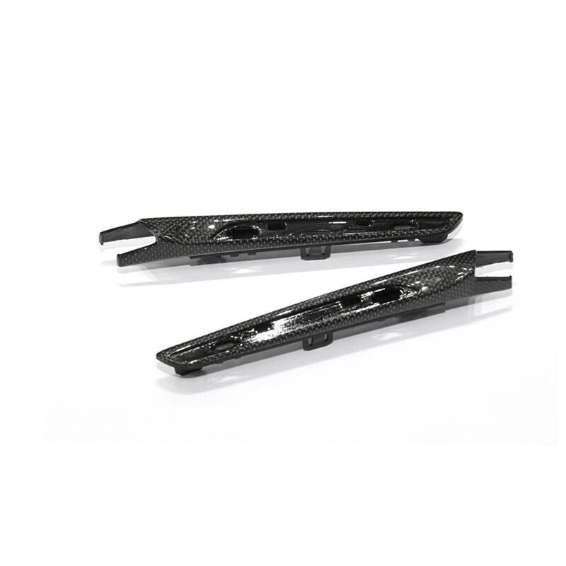 100% Dry Carbon Fiber Side Fender Air Vent Trim Parts For BMW M3 M4 2016-2019
