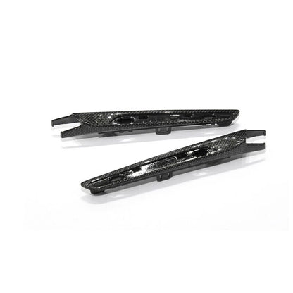 100% Dry Carbon Fiber Side Fender Air Vent Trim Parts For BMW M3 M4 2016-2019