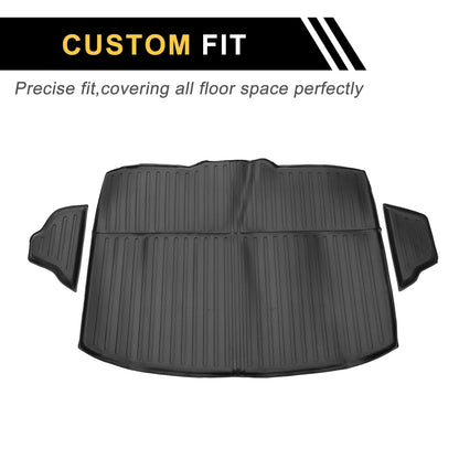 Cargo Liner Rear Trunk Mat for Honda CR-V 2017-2022 Vertical Stripe Pattern