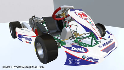 OTK M8 Kart Art Sticker Kit Williams Style Graphics Decals