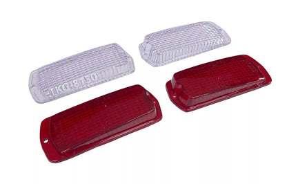 Red Clear Lens Side Marker Light for Nissan Datsun Fairlady 510 120Y 240Z (1968-1973)