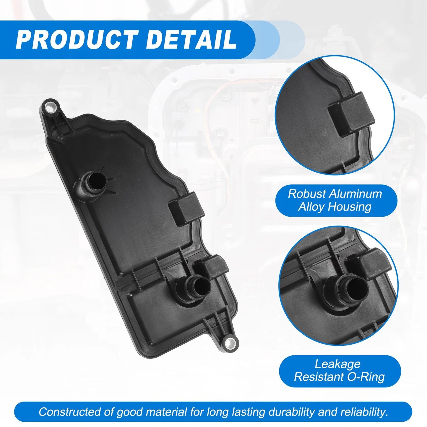 Transmission Fluid Filter Oil Pan for Nissan Pathfinder (2013-2023)