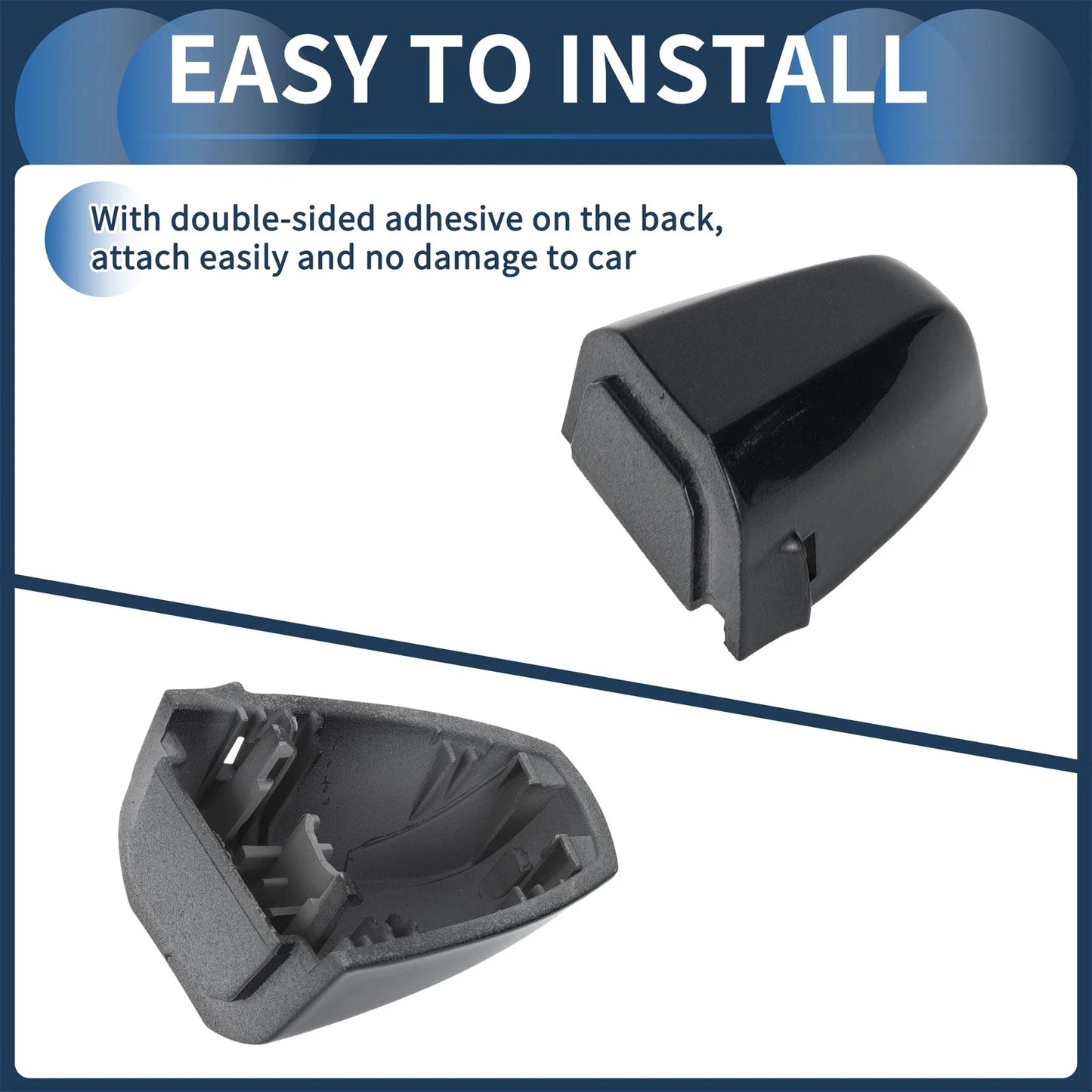 Front Left Door Handle Cover for BMW X1 (2015-2018) - Black Sapphire