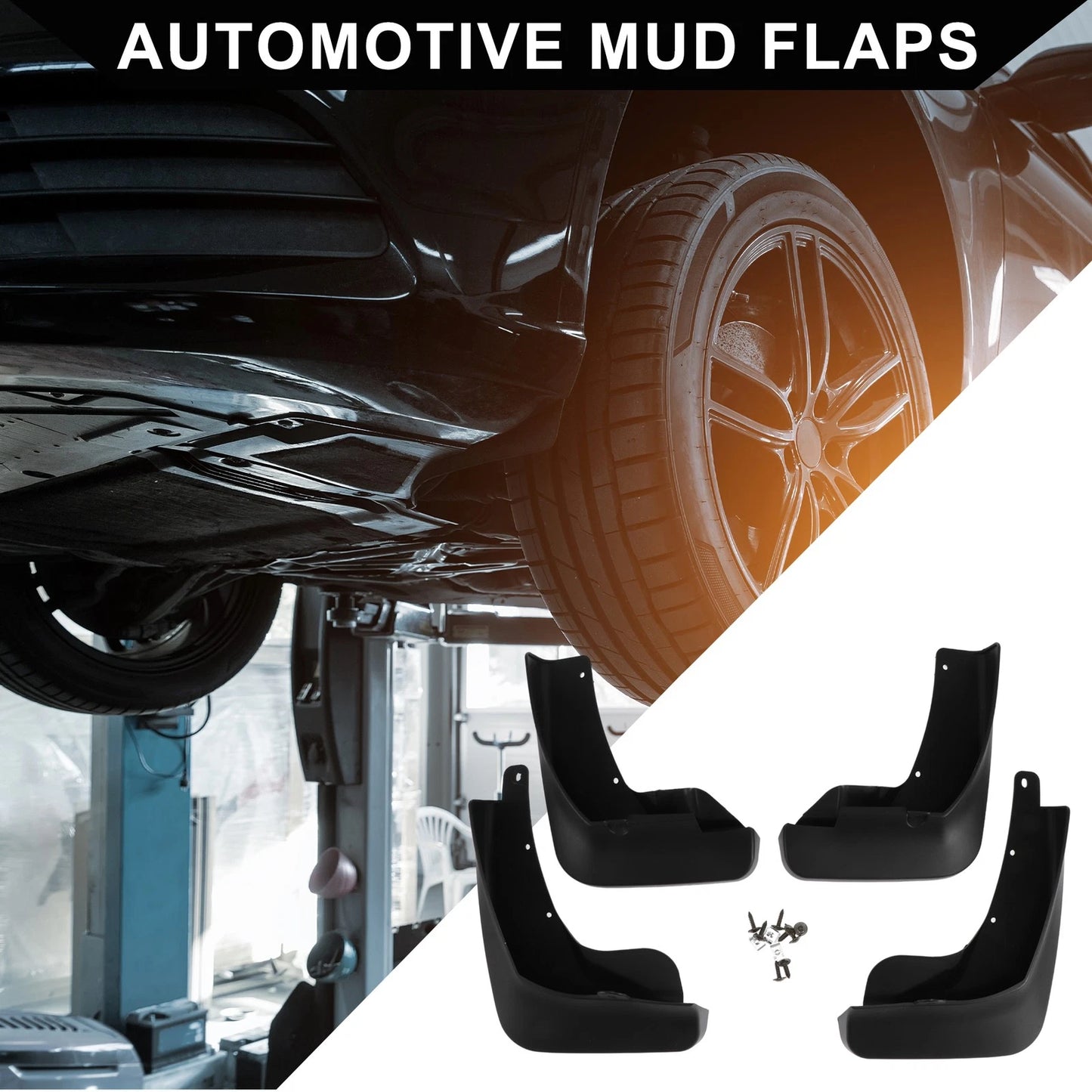 Mud Flap Splash Guards for Nissan Qashqai (2023)
