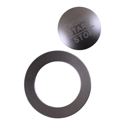 Start Stop Button Cover Decor Set for Jeep Cherokee Dodge Challenger (2014-2023)