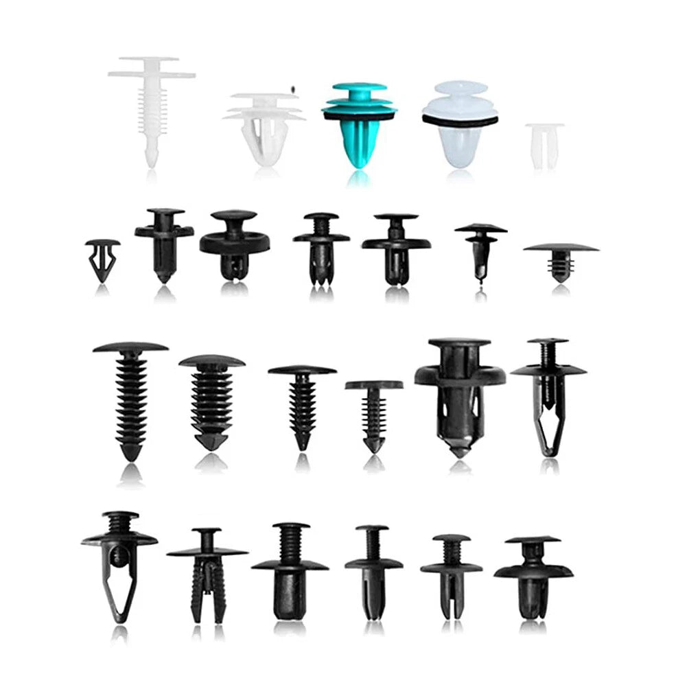 821 Pcs Car Body Trim Bumper Push Pin Retainer Clips Assortment