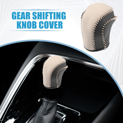 Gear Shifting Knob Cover for Toyota Camry (2018-2023) Black Beige