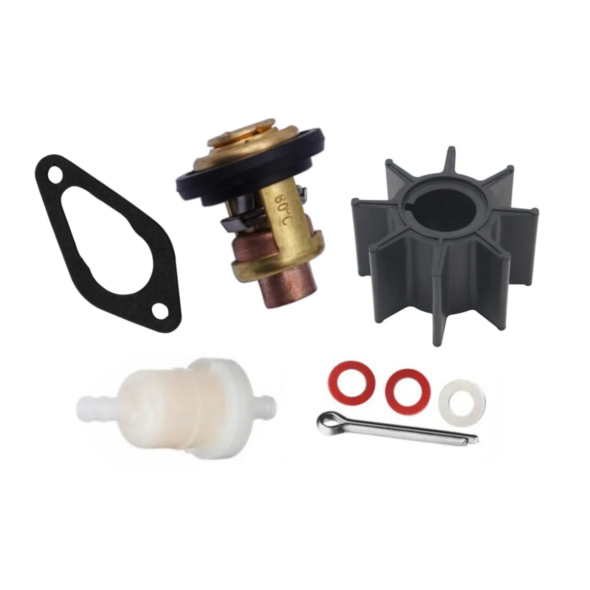 Maintenance Kit for Tohatsu Marine MFS 9.9HP/15HP/20HP Outboard