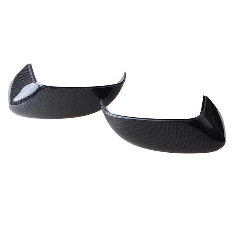 Carbon Fiber Door Side Mirror Covers 2 x For Ford Focus MK2/MK3 (2011-2014)