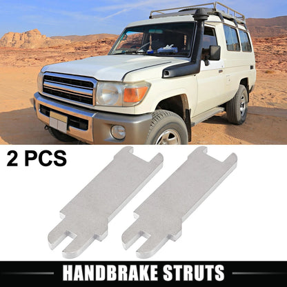2 x Extended Handbrake Struts for Toyota Landcruiser 75-80 Series