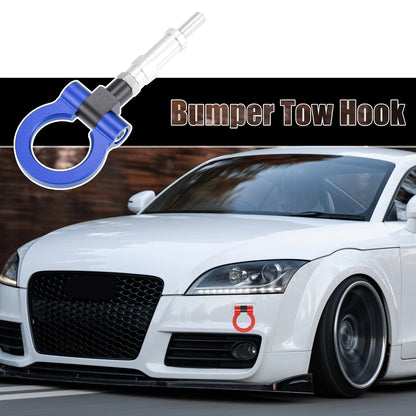 Blue Front Bumper Tow Hook Trailer Ring Eye for Honda Fit S2000 Acura TL