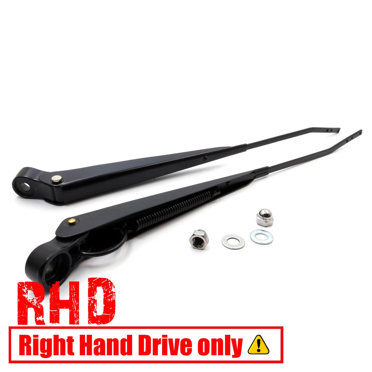 Black Wiper Arm x2 for Toyota Corolla Sedan 1974-1981