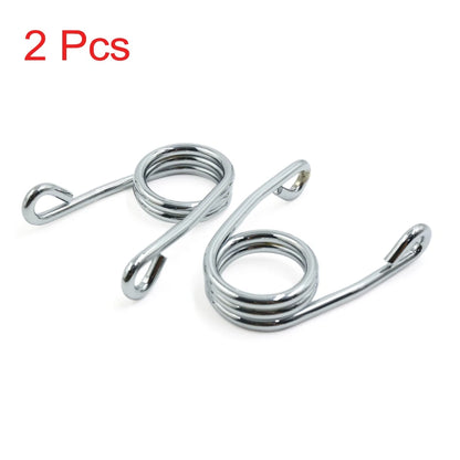 2 x Chrome Plating V Shape Chopper Solo Seat Springs for Harley Davidson