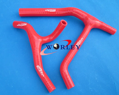 Silicone Radiator Hose for Kawasaki KXF450 KX450F 2006-2008 ()