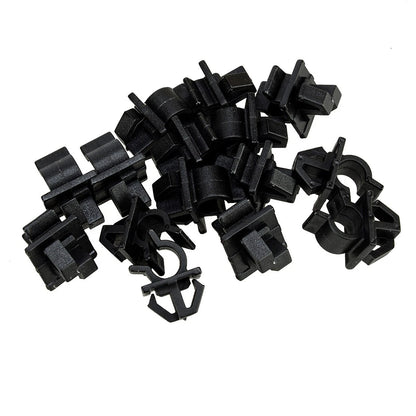 15 x Black Hood Support Holder Clips for Suzuki Car