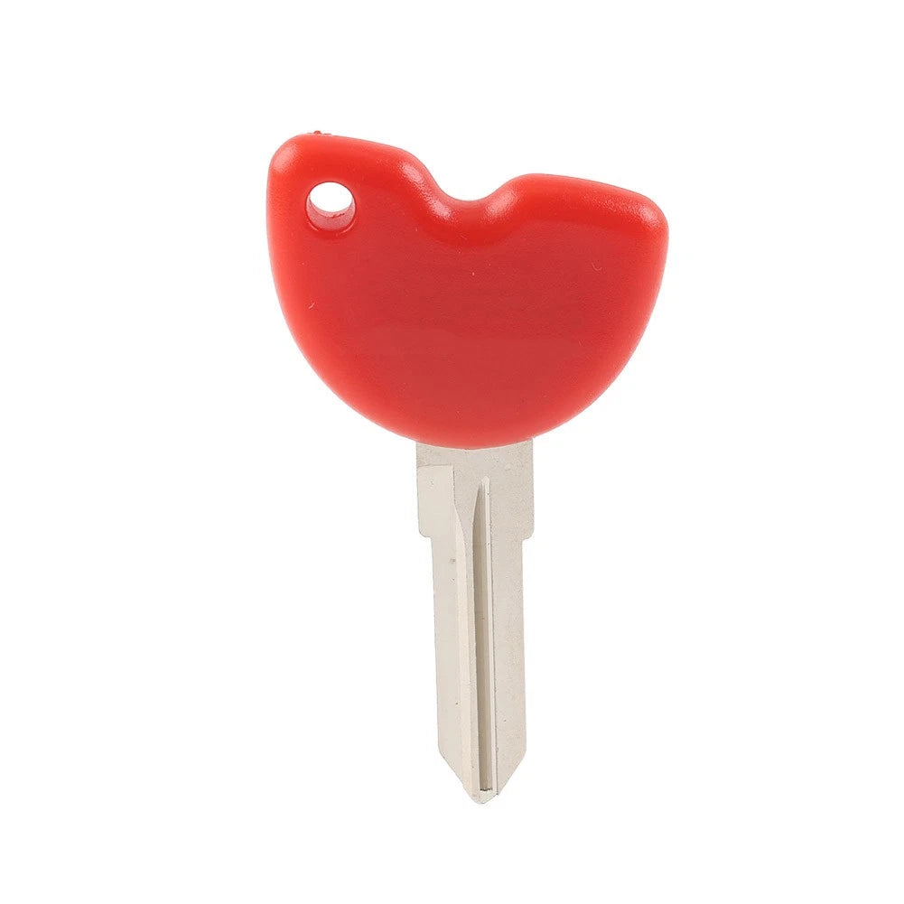 Red Uncut Blade Blank Key for Vespa Piaggio Fly 125 200 250 300 GTV LXV150