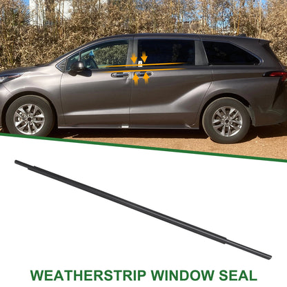 Rear Right Weatherstrip Window Seal for Toyota Sienna (2011-2022)